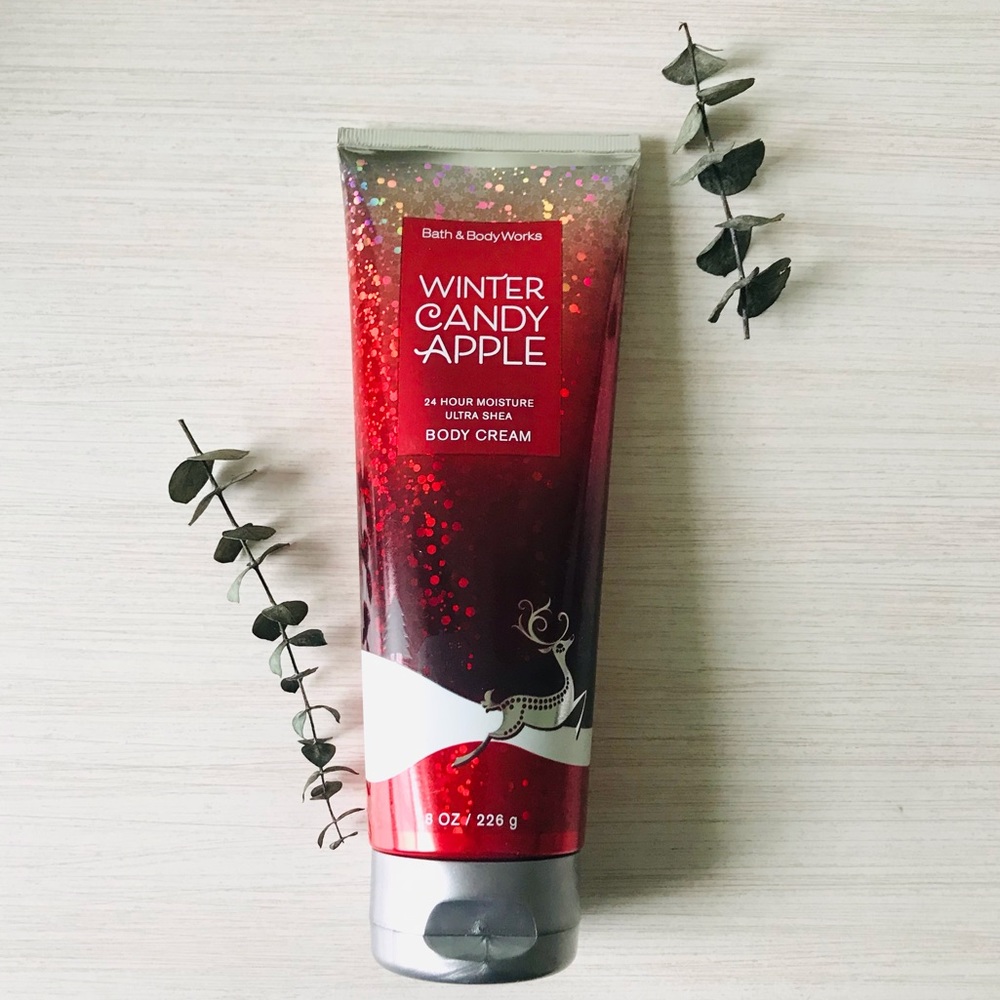 NWT Bath and Body Works Winter Candy Apple Body Cream